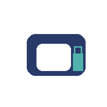 Secure RFID tagging icon